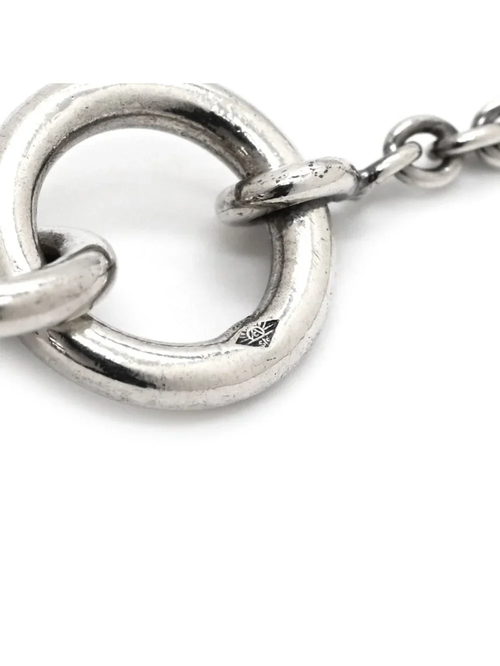 Hermes Necklace Amulette Evelyne Pendant 925 Sterling Silver Bag Motif